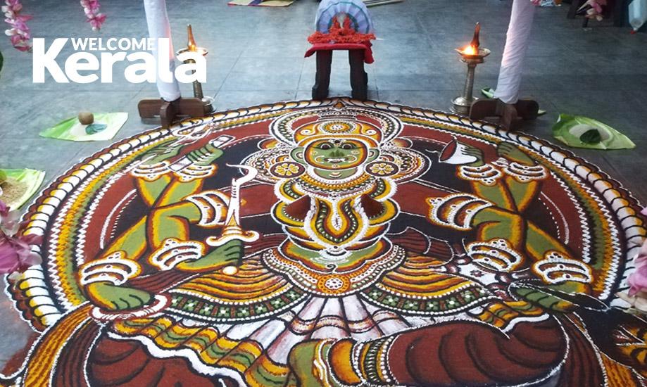 File photo from Kalamezhuthum Pattum held at Kottakkal Viswambhara Ksheram Ulsavam 