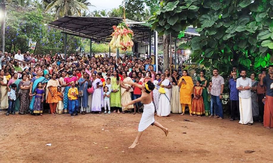 File photo of Uriyadi at Nambikkal Sreekrishnaswamy Temple.