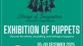 Exhibition of Puppets at Kozhikode, Kerala.