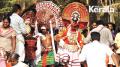 File Photo: Poothan & Thira at Kavalappara Aryankavu. 