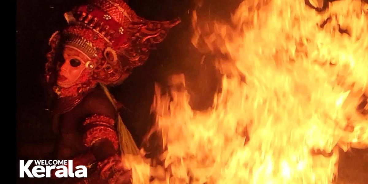 Vellattam of Kandanar Kelan Theyyam (file Pjoto)