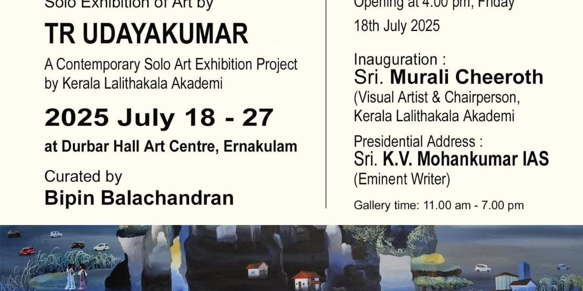 Solo Art Exhibition at Ernakulam