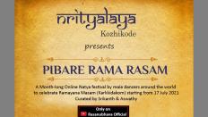 Cover page of Pibare Rama Rasam’ online dance festival